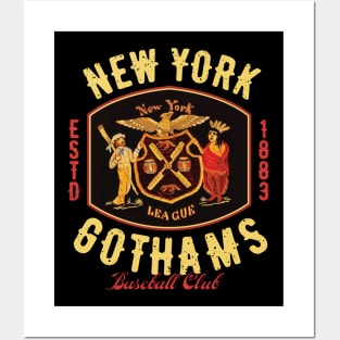 New York Gothams Posters and Art